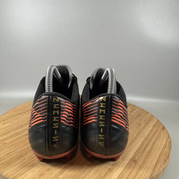 Adidas Men's Nemeziz 17.4 FXG CP9006 Black Solar Red Soccer Cleats Size 7.5 US - Picture 4 of 8